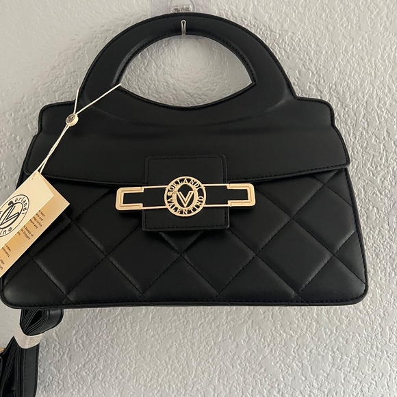 Valentino Orlandi Black Satchel and Crossbody New with tags - Picture 2 of 15